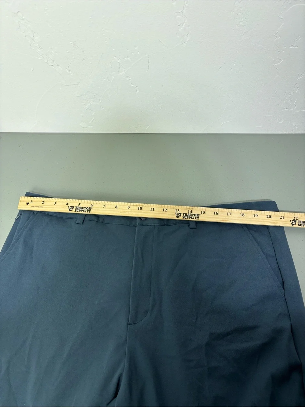 Quince Ultra-Stretch 24/7 Performance Smart Chinos Ocean Blue 40x34 Travel Pants
